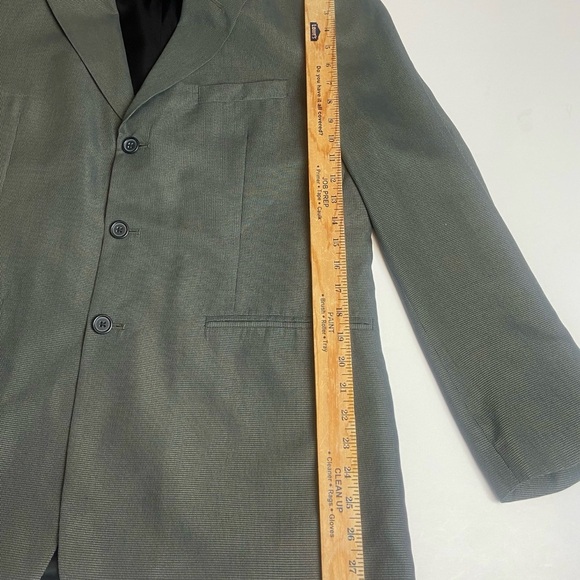 NWT Crazy Horse  Claiborne Company Men's Suite Coat Jacket Rayon Blend Size 40R - Picture 8 of 9